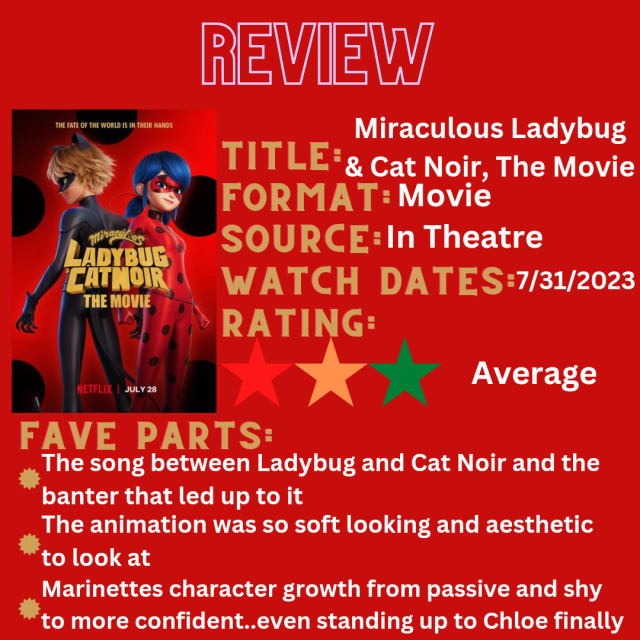 Stream episode Miraculous: Ladybug & Cat Noir, The Movie (2023